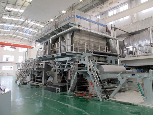 秘魯PAPELERA-PANAMERICANA-S.A（PERU）衛生紙生産線一條由山東信和制造